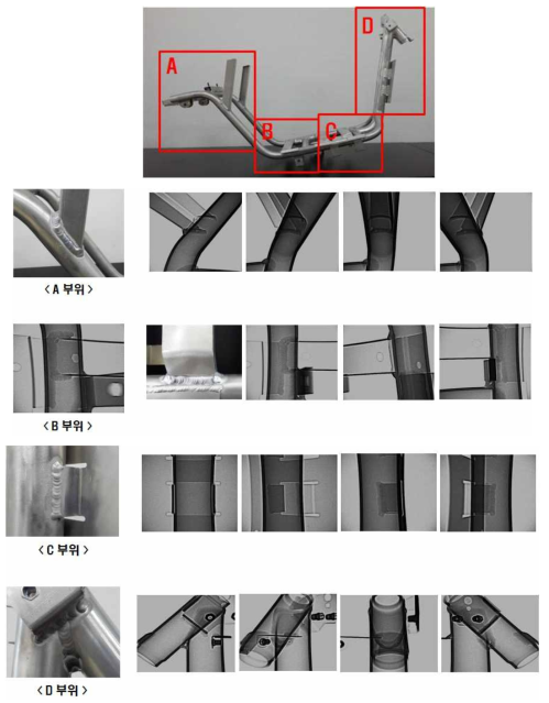 X-ray 결함분석 결과