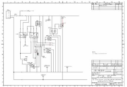스마트 e-스쿠터 전기회로도