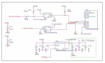 통신 모듈 과 UART 통신을 위한 인터페이스 회로