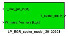 LP EGR cooler model