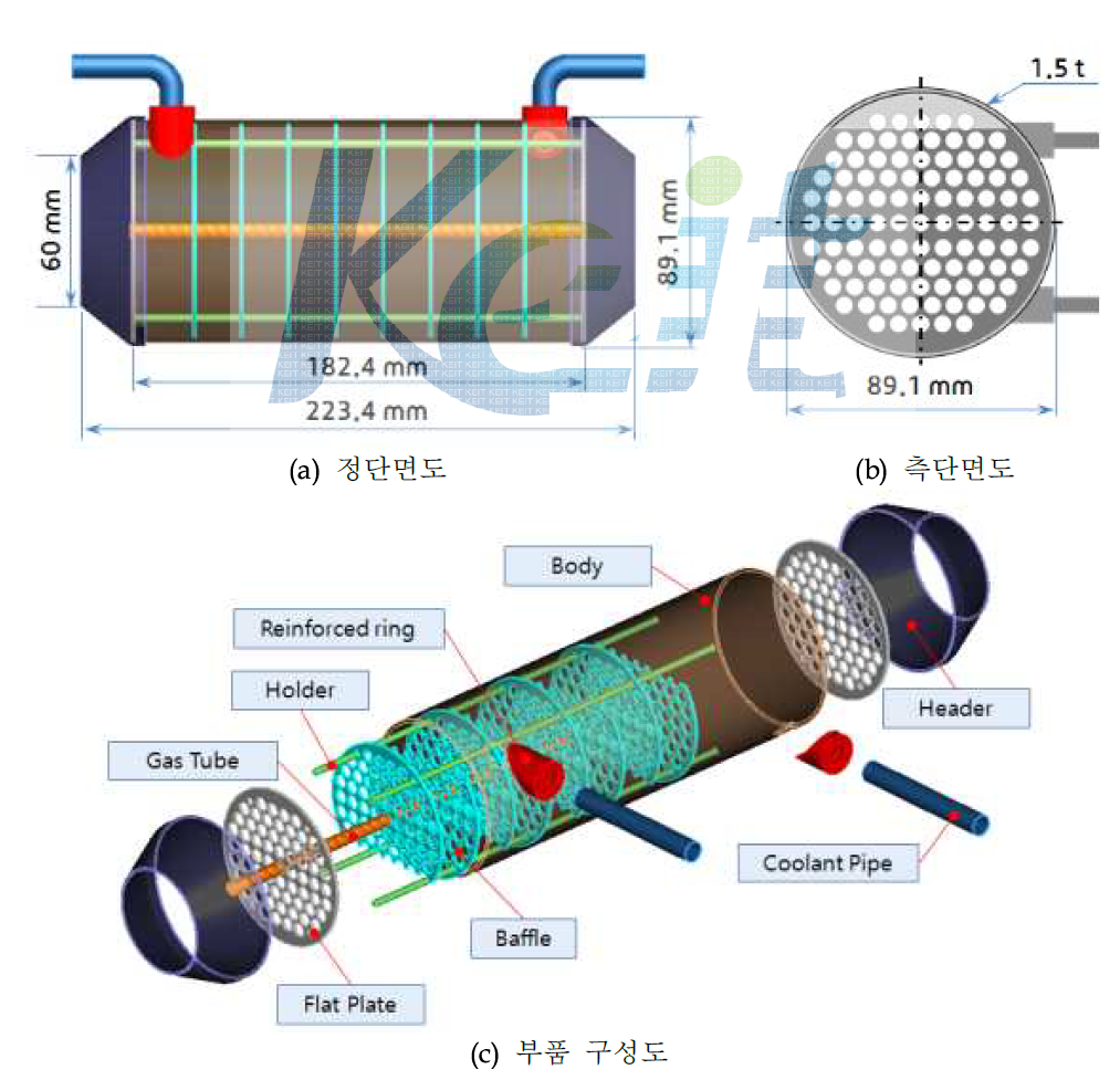 HT Superheater의 상세 설계안