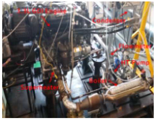 대상 엔진 시험용 폐열 회수 시스템