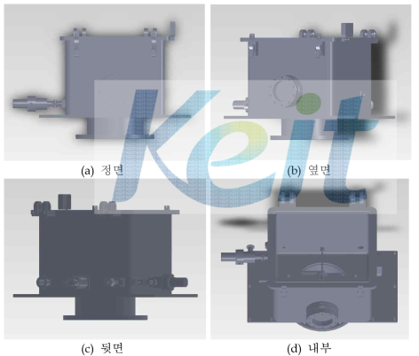 고진공 Surface Controlled Bonding Chamber의 도면