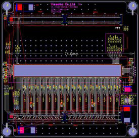 센서 Board PCB 설계 도면