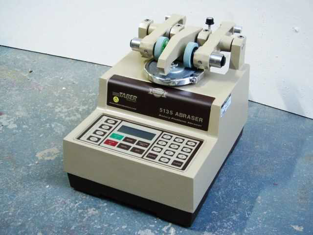 테이버 내마모성 시험기(Taber abrasion tester)