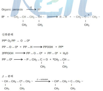 폴리프로필렌의 분해 mechanism