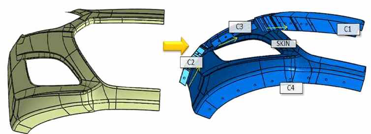 CAD 모델 설계변수 적용에 따른 모델 업데이트