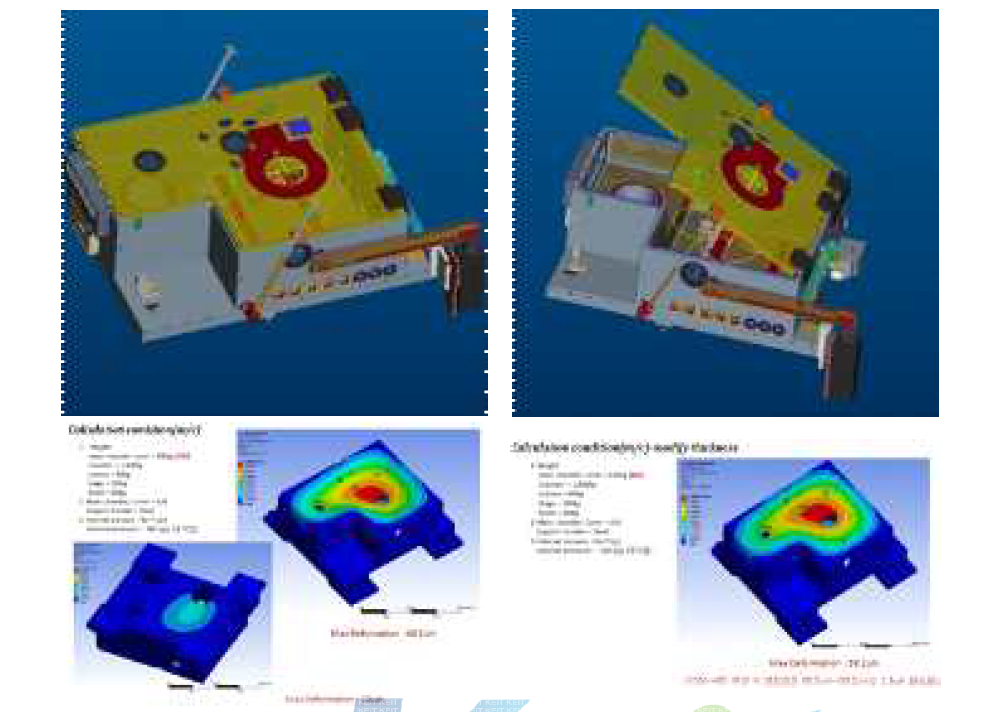 Main chamber layout and Chamber 구조해석