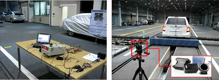 카메라 센서의 대상체 검출 시험 환경 구축
