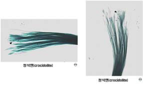 청석면 다색성 관찰