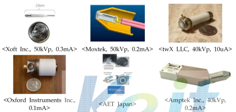 해외 연구중인 초소형 X-ray tube 사진