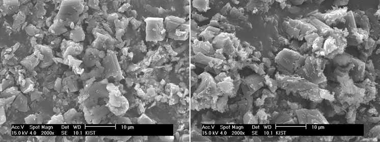 SEM images of boron nitride made in China