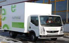 Numaxima Electric Truck with Inductive Charger