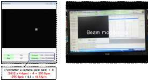 3차년도 실시간 Beam monitoring 측정 이미지