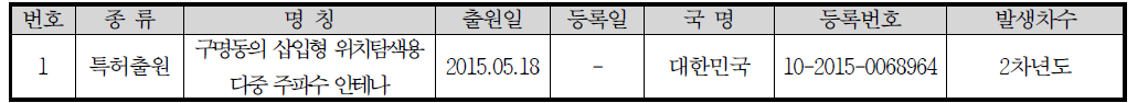 지식재산권 실적