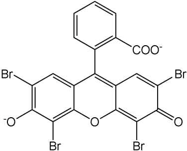 Eosin Y 적정시약 구조