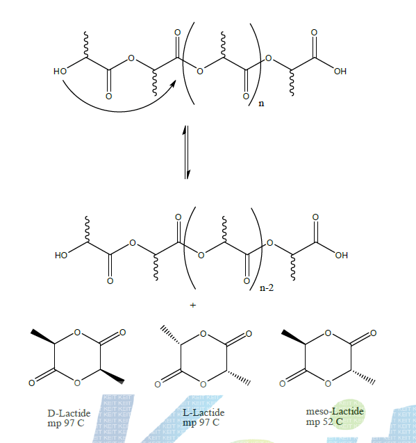 PLA 원료 락타이드의 생성 메카니즘