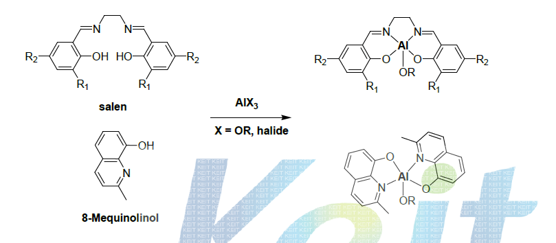 2배위 [N,O] 리간드를 활용한 5배위 유기 Al계 촉매의 합성 방법