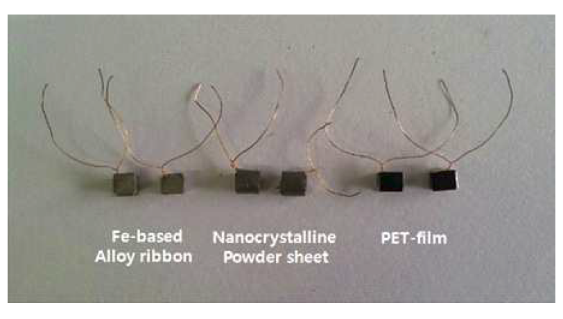 Image of the amorphous chip inductor closed circuit