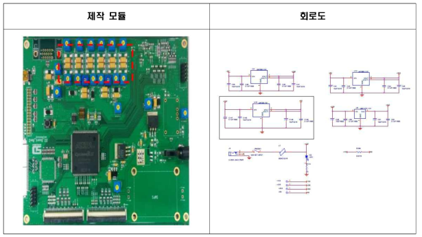 투명교통정보제공장치 레귤레이터 모듈 및 회로도