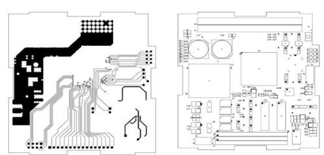 시험용 PCB의 레이아웃