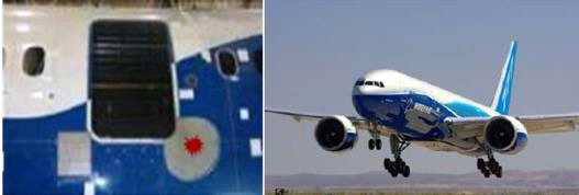 보잉사의 cargo door 충격 감시/평가 시스템 및 경착륙 감시/평가 시스템