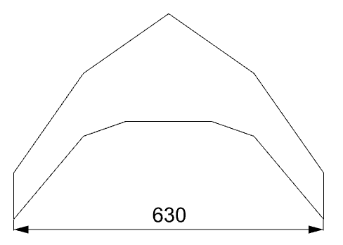 Plane Figure about Tailless Aircraft