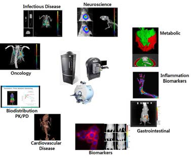 생체분자이미징 장비의 연구지원 분야