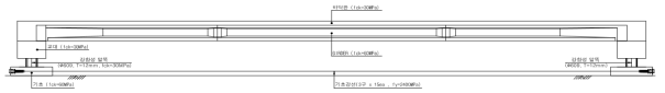 구조해석 검토 대상 (실물실험체, L=30.0m)