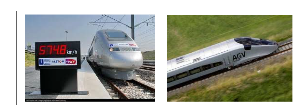프랑스 Alstom사의 TGV와 AGV