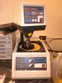 나노압입용 시험체연마기계