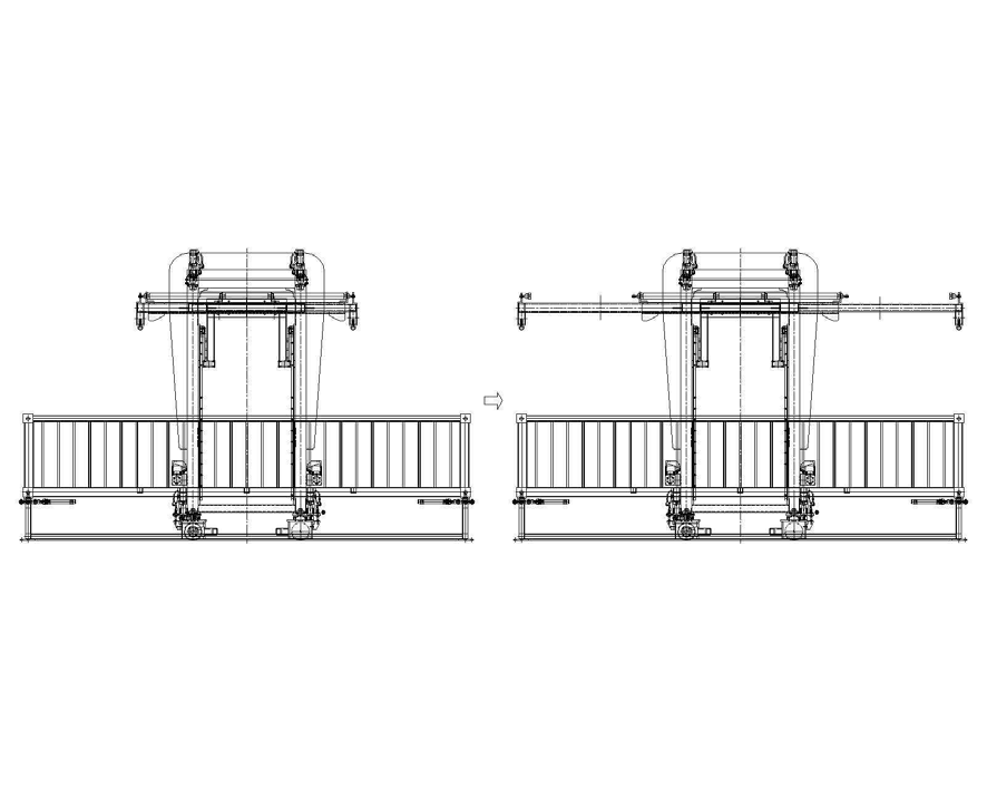 40ft 컨테이너 리프트 구동 흐름도1