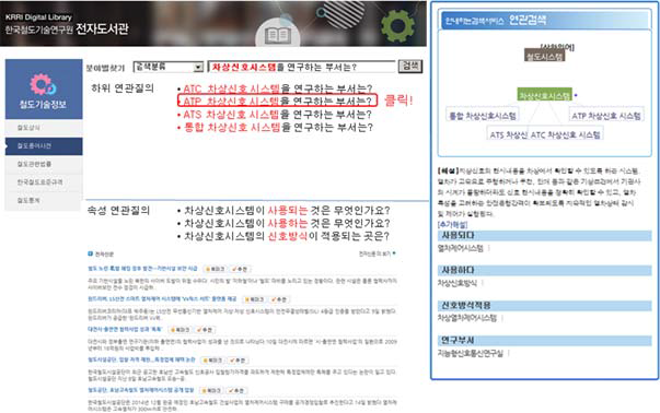 추천식 자연어 질의를 이용한 지능형 지식 정보 검색