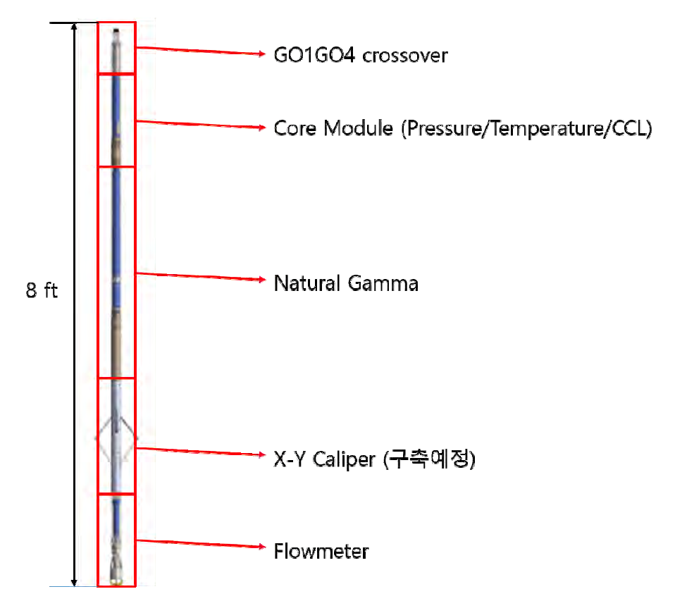 Probe사의 IntelleX PLT 검층 손데.