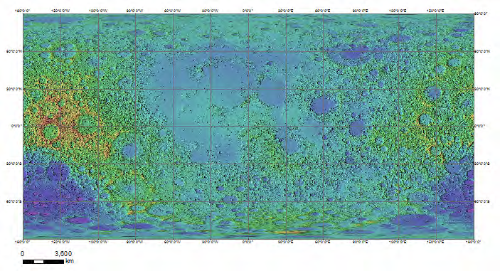 WMS Lunar Server map (color)