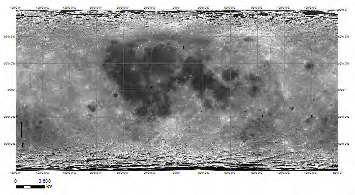 WMS Lunar Server map (Clementine uv750)