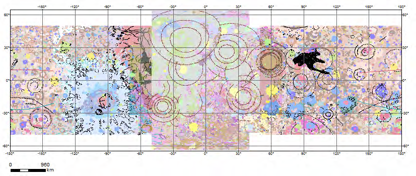 Lunar Geological Renovation map