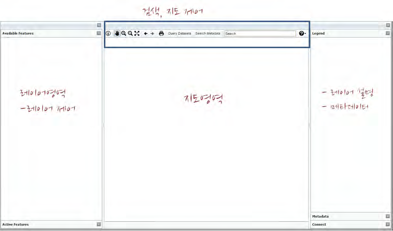 Web GIS 시스템 레이아웃 구성