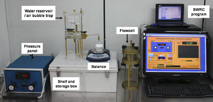 자동 흙-함수특성곡선(SWCC) 시험장치
