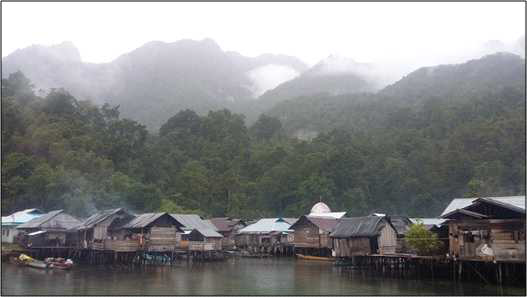 Topographic expression of Manusela Formation in Northern coastal area of central part of Seram Island