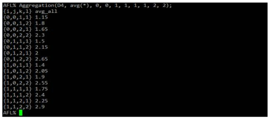 Aggregation all Attributes in range (0, 0, 1, 1) ~ (1, 1, 2, 2)