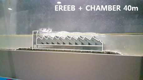 실험장면(Chamber, EREEB 40m)