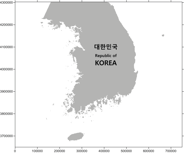 해안선 base map