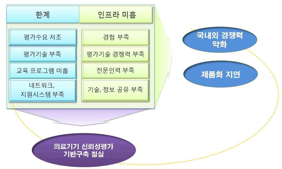 국내 의료기기 신뢰성 평가의 한계