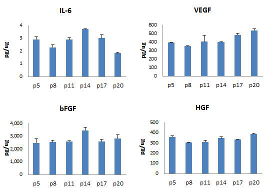 The secretion of proangiogenic factors of cardiac stem cells derived from the human myocardium