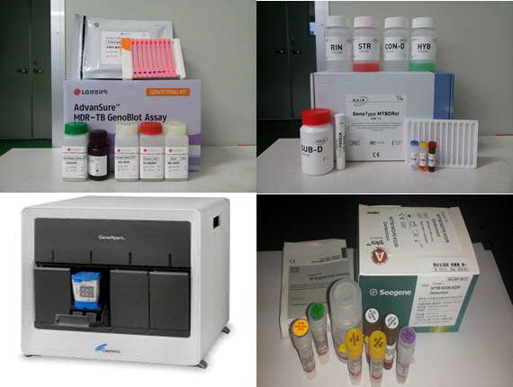 국내 시판되고 있는 항결핵제 감수성검사 제품