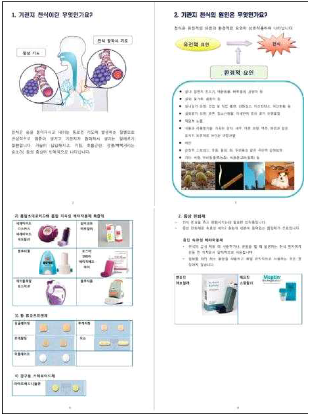 소책자 예시