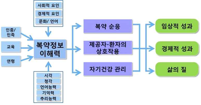 복약정보이해력과 건강성과