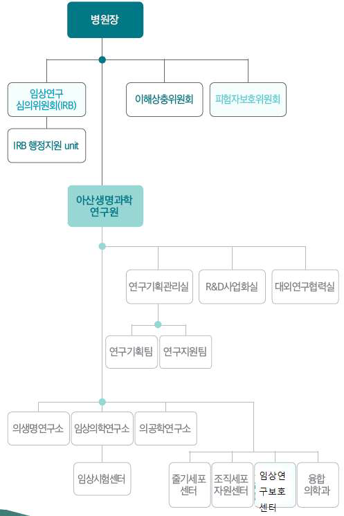 HRPP 운영 조직 체계