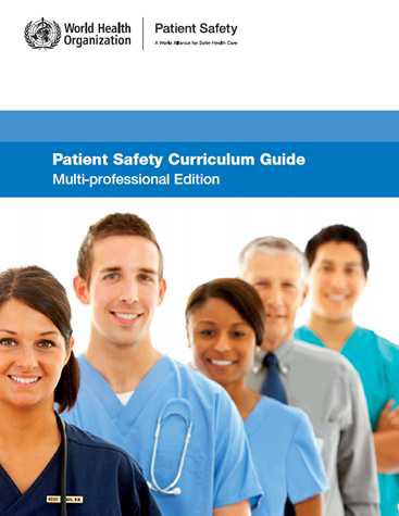 Multi-professional Patient Safety Curriculum Guide